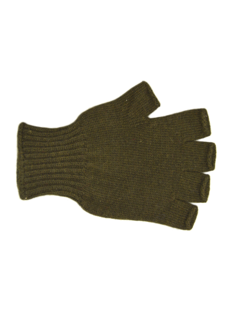 Mitaines pure laine femme déstockage - Kaki Mitaines pure laine femme déstockage - Kaki