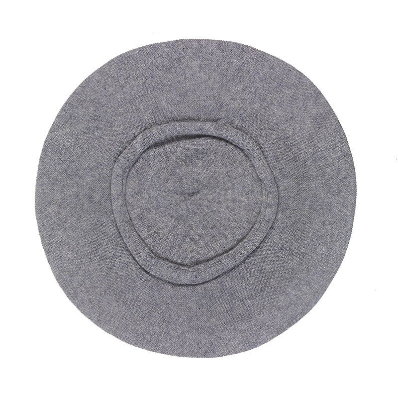 Béret femme cachemire - gris Béret femme cachemire - gris