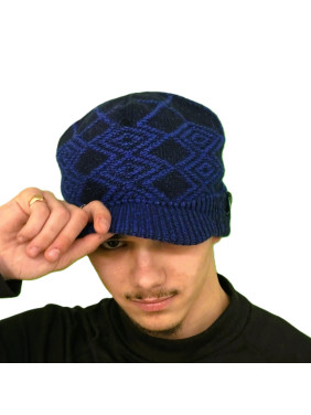 Casquette bonnet laine - Marine