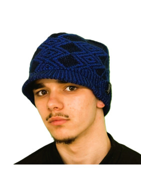 Casquette bonnet laine - Marine