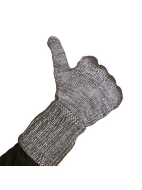 Gant grande taille - Gris