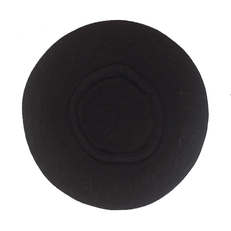Béret femme cachemire - noir Béret femme cachemire - noir
