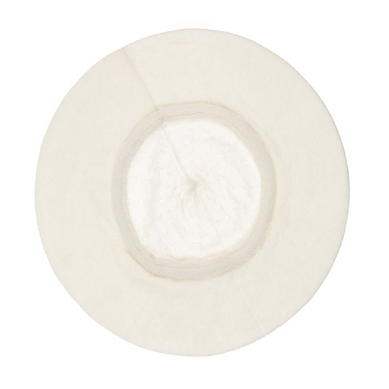 Béret femme cachemire - écru Béret femme cachemire - écru