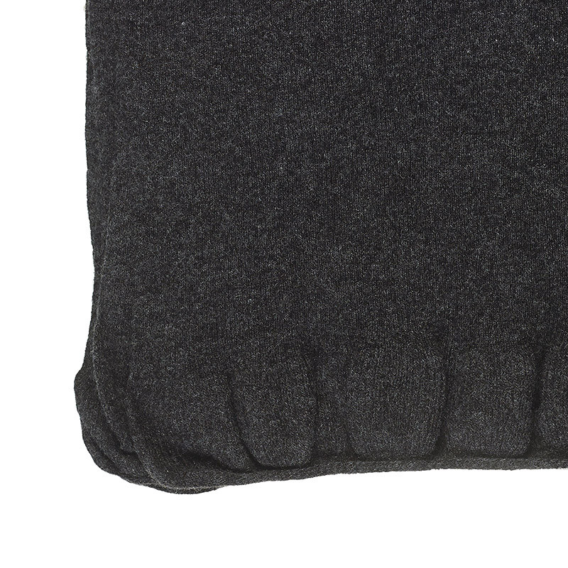 Grand châle pure laine femme - anthracite Grand châle pure laine femme - anthracite
