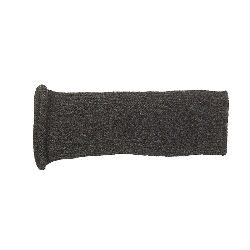 Mitaines fantaisie pure laine femme - anthracite Mitaines fantaisie pure laine femme - anthracite