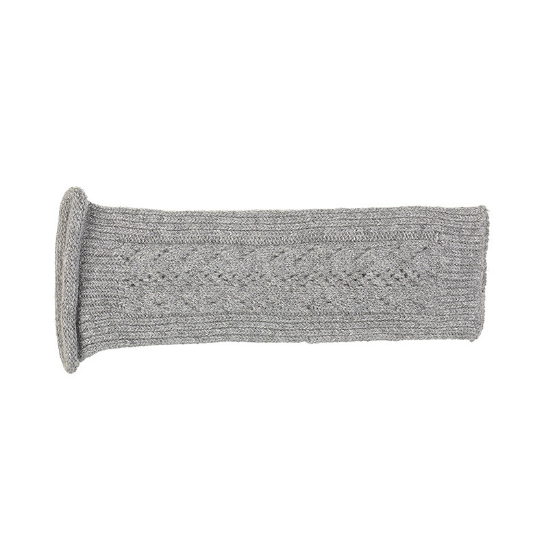 Mitaines fantaisie pure laine femme - gris Mitaines fantaisie pure laine femme - gris
