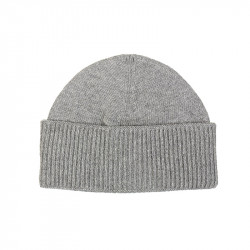 Bonnet robuste pure laine homme - gris