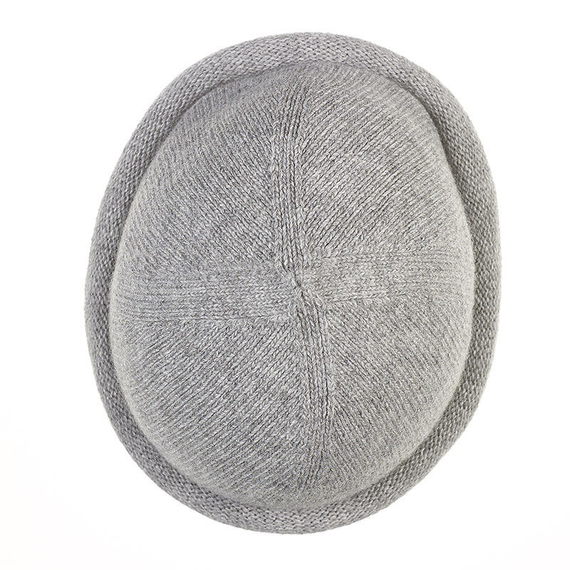Bonnet Breton MIKI pure laine - gris Bonnet Breton MIKI pure laine - gris