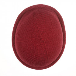 Bonnet Breton MIKI pure laine - rouge