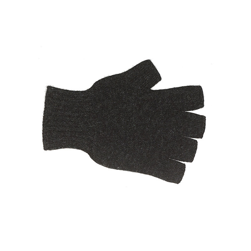 Mitaines classiques pure laine - anthracite Mitaines classiques pure laine - anthracite