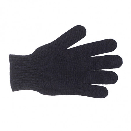 Gants classiques laine - bleu marine