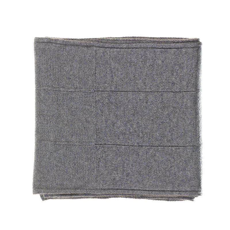 Écharpe classique 100% cachemire femme - gris Écharpe classique 100% cachemire femme - gris