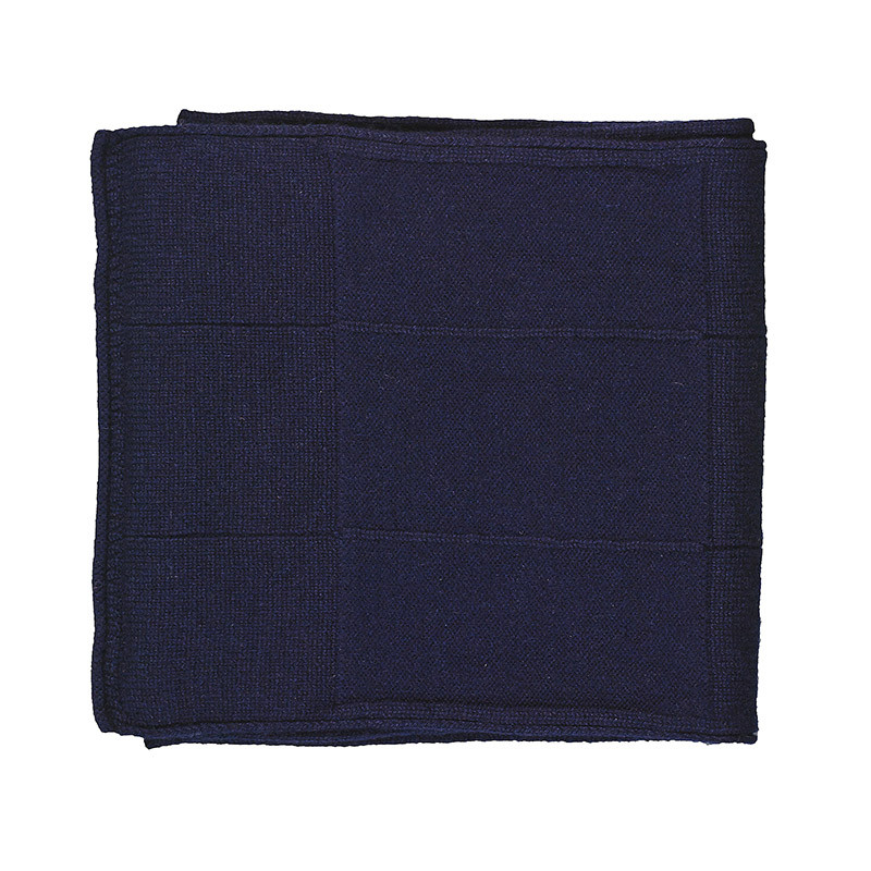 Écharpe classique cachemire homme - bleu marine Écharpe classique cachemire homme - bleu marine