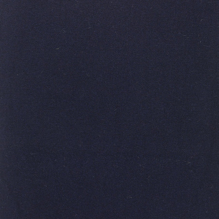 Écharpe classique pure laine femme - bleu marine