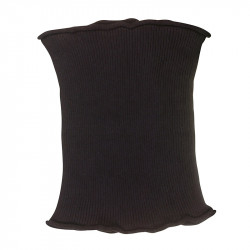 Snood ou faux-col femme cachemire - noir