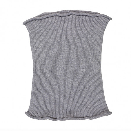 Snood ou faux-col femme cachemire - gris