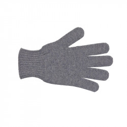 Gants pure cachemire homme - gris