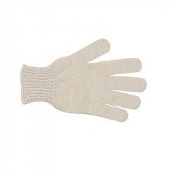 Gants pure cachemire homme - écru