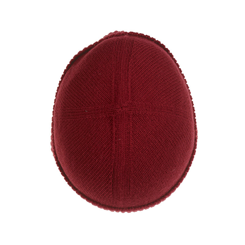 Bonnet classique pure laine - rouge Bonnet classique pure laine - rouge