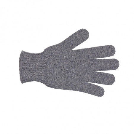 Gants classiques pur cachemire femme - gris