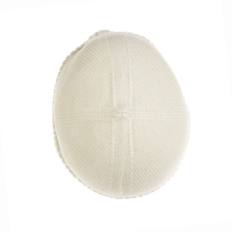 Bonnet classique cachemire homme - écru Bonnet classique cachemire homme - écru