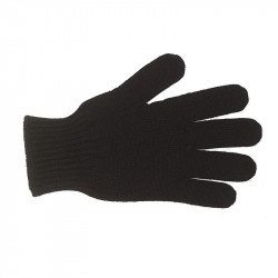 Gants classiques laine homme - noir