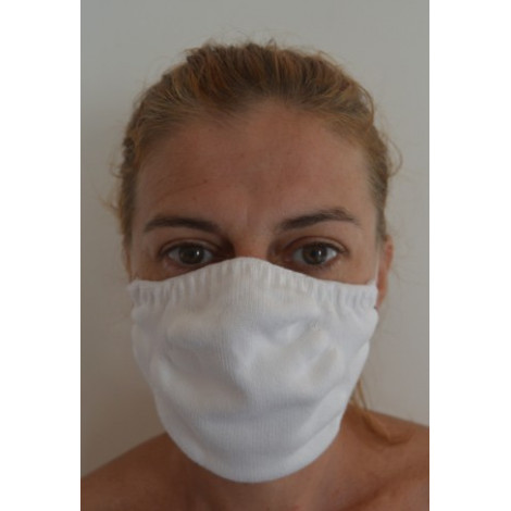 Adulte Lot de 10 masques lavables en 100% coton bio