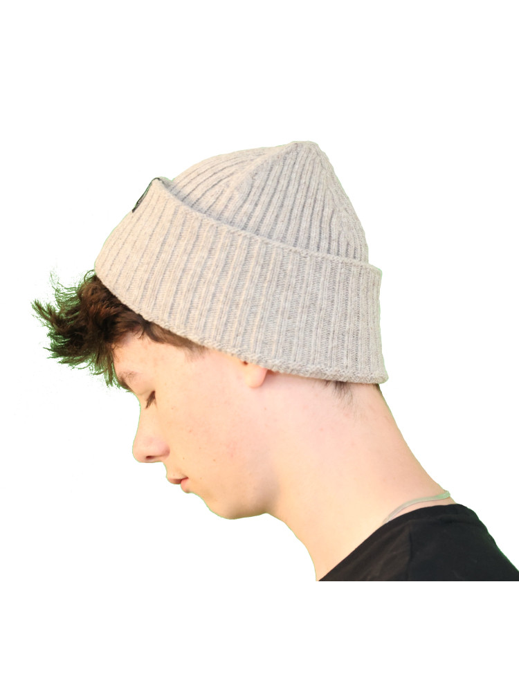 Bonnet laine locale, laine d'Arles - Gris Bonnet laine locale, laine d'Arles - Gris