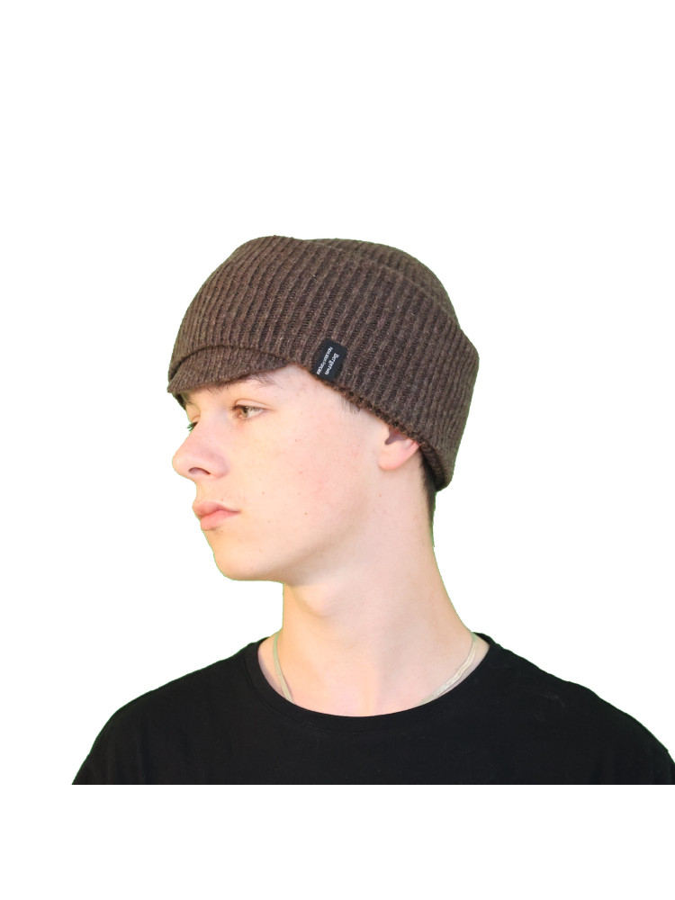 Bonnet cagoule passe montagne marron Bonnet cagoule passe montagne marron