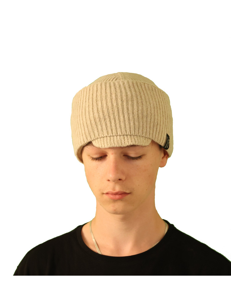 Bonnet passe montagne cagoule écru Bonnet passe montagne cagoule écru