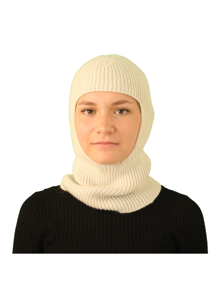 Cagoule cachemire écru Cagoule cachemire écru