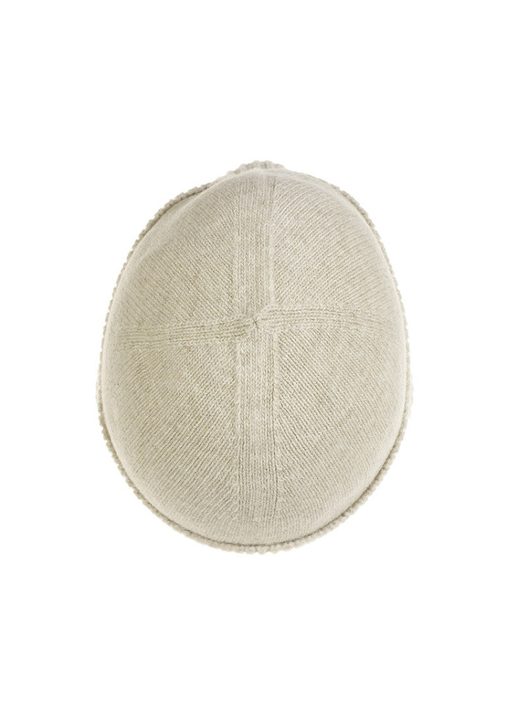 Bonnet classique pure laine - écru Bonnet classique pure laine - écru