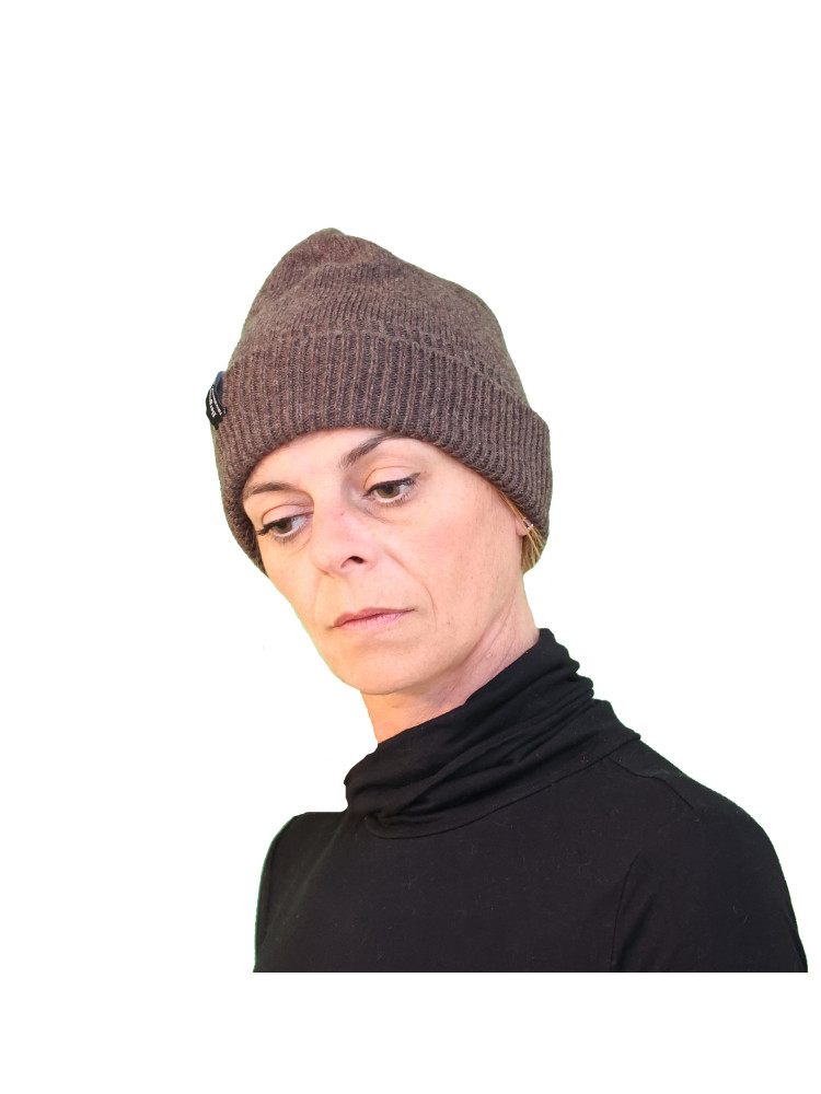 Bonnet classique pure laine - marron Bonnet classique pure laine - marron