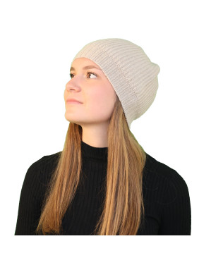 Petit bonnet rond pure laine