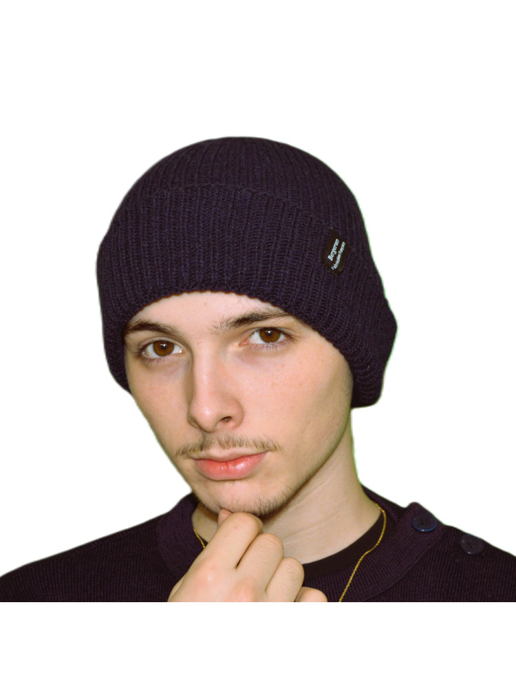 Bonnet fil recyclé Marine Bonnet fil recyclé Marine