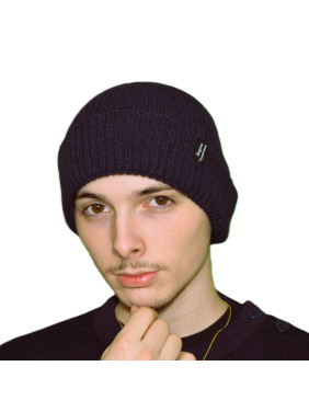 Bonnet fil recyclé Marine