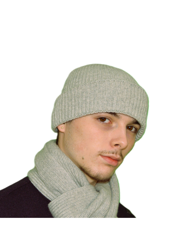 Bonnet fil recyclé Gris Clair Bonnet fil recyclé Gris Clair