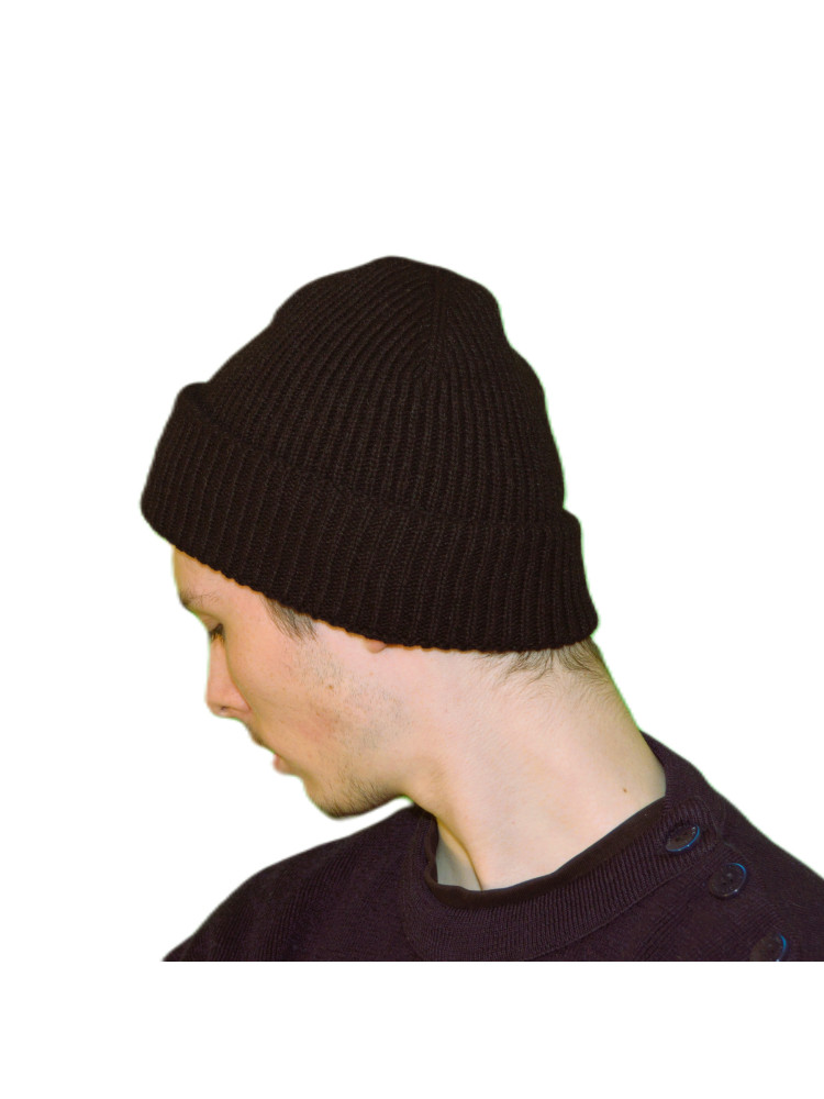 Bonnet fil recyclé Noir Bonnet fil recyclé Noir