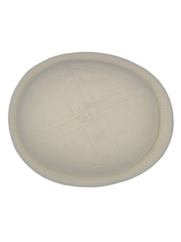 Bonnet Breton MIKI pure laine - blanc
