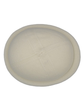 Bonnet Breton MIKI pure laine - blanc