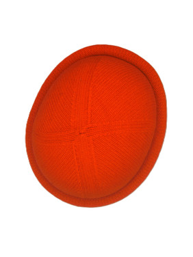 Bonnet Breton MIKI pure laine - orange