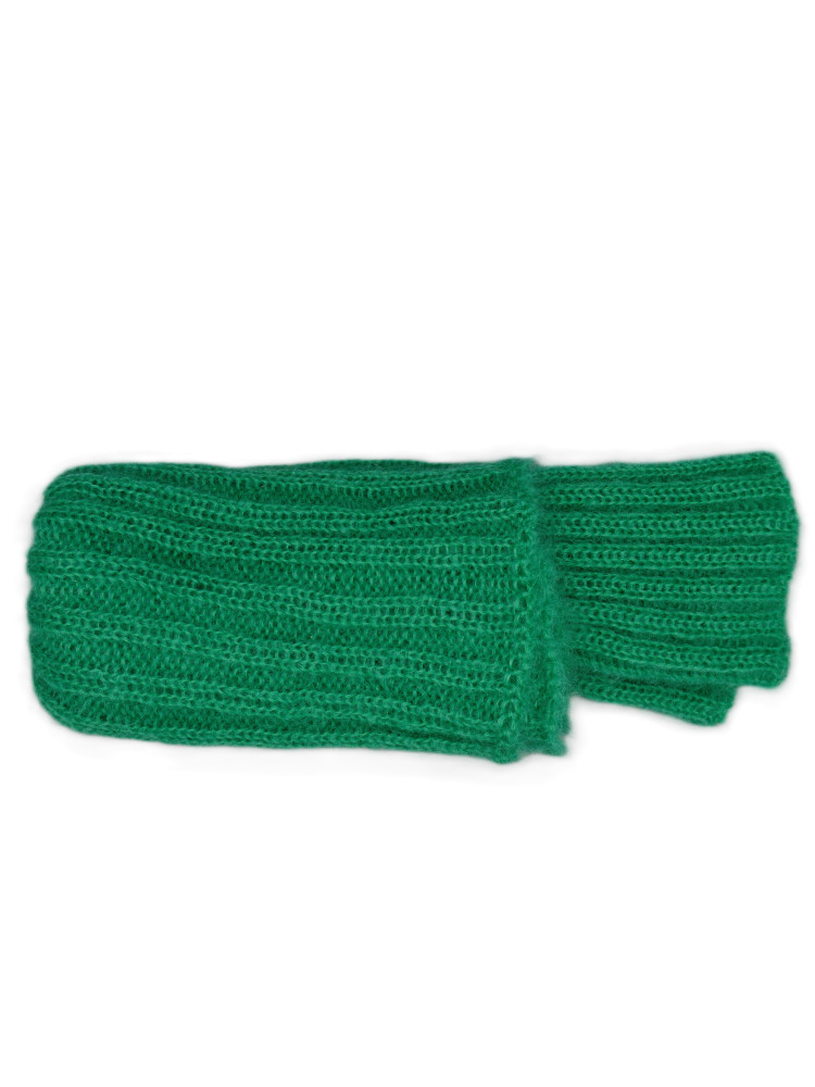 Guêtres bras et jambes mohair vert Guêtres bras et jambes mohair vert