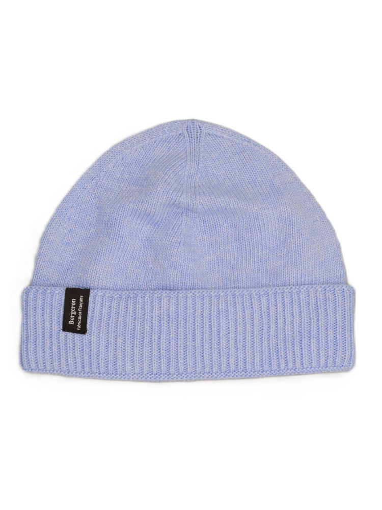 Bonnet cachemire recyclé bleu ciel clair Bonnet cachemire recyclé bleu ciel clair