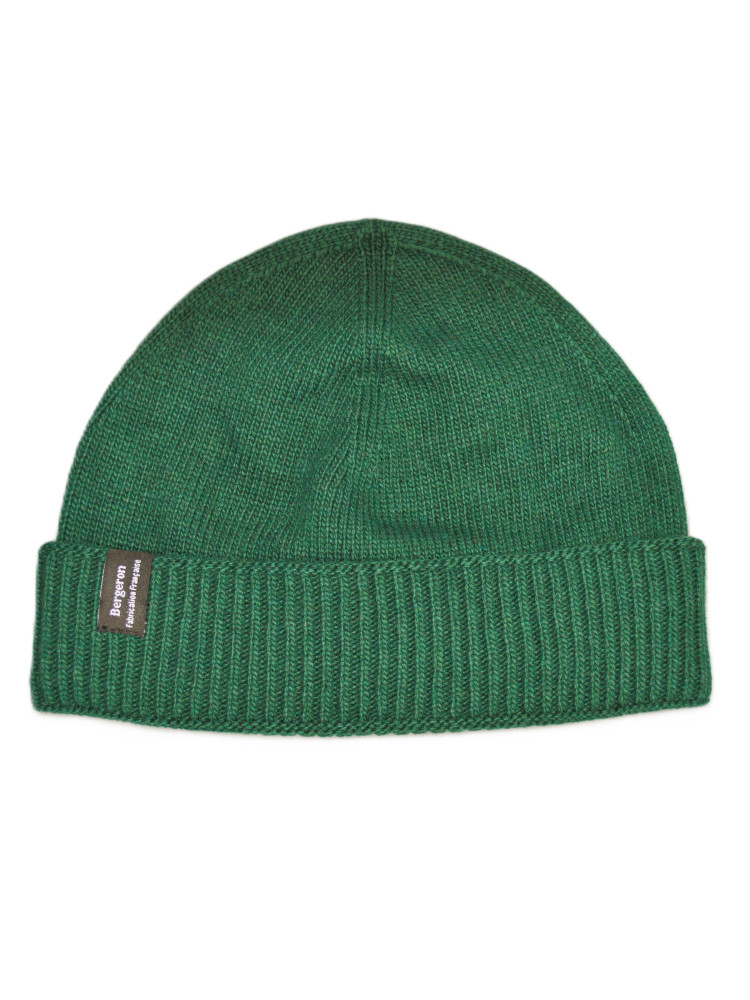 Bonnet cachemire recyclé vert sapin