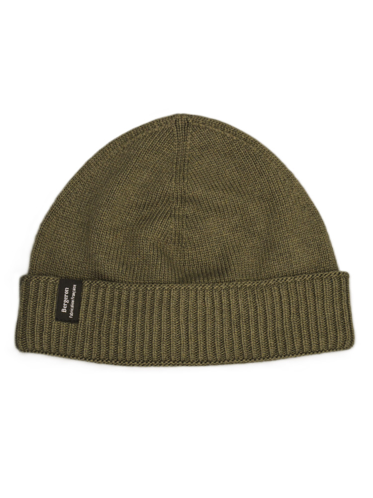 Bonnet cachemire recyclé vert militaire Bonnet cachemire recyclé vert militaire