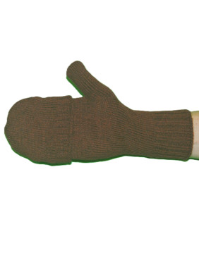 Mitaines moufles vert