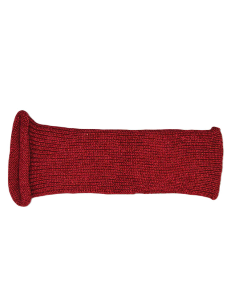 Mitaines cachemire femme sans doigt - framboise Mitaines cachemire femme sans doigt - framboise