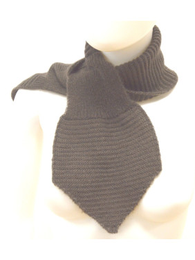 Écharpe cravate Mohair Marron