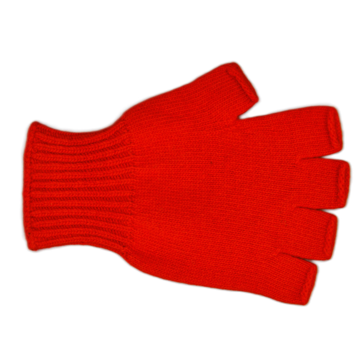 Mitaines pure laine femme déstockage - Orange