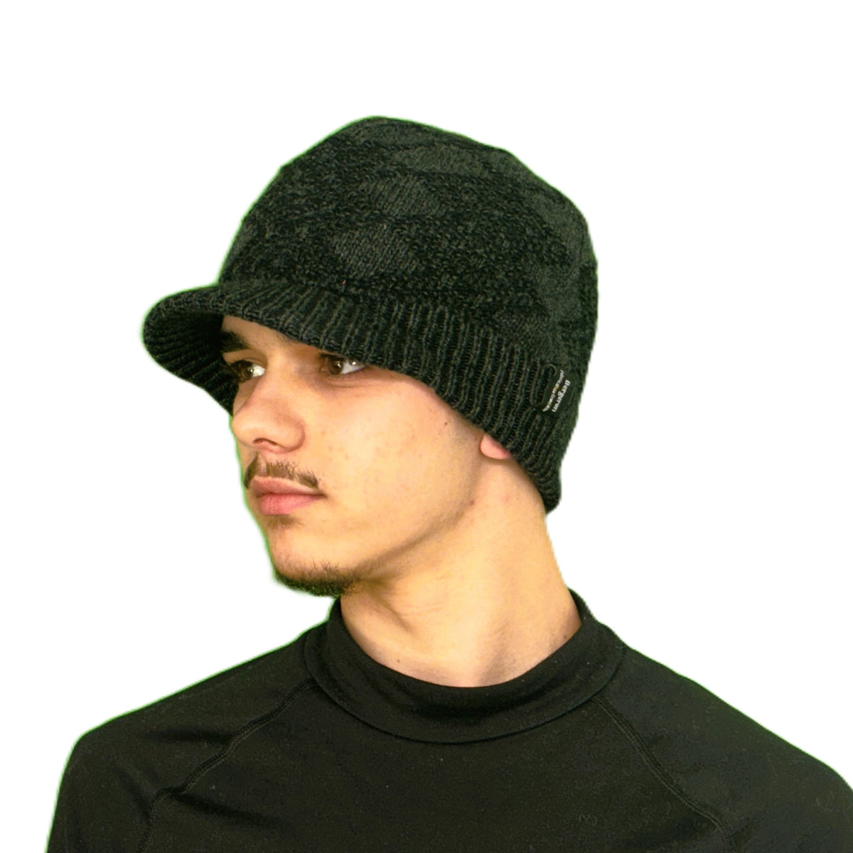 Casquette bonnet laine - Anthracite